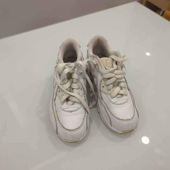 Nike Air Max 90 LTR White Size 13C - Picture 4 of 6